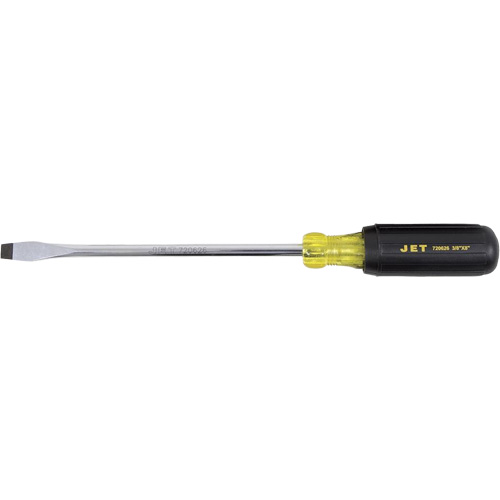 JKSS-8R Slot Screwdriver, 3/8" Tip, Round, 8" L, Cushion Grip Handle FMT Sales Ltd
