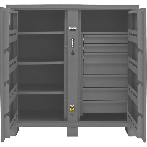 Armoire de rangement pour le chantier, Acier, 59 pi³, Gris FMT Sales Ltd