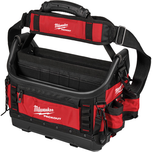 PackOut Structured Tote, Polyester, 39 Pockets, Black/Red FMT Sales Ltd