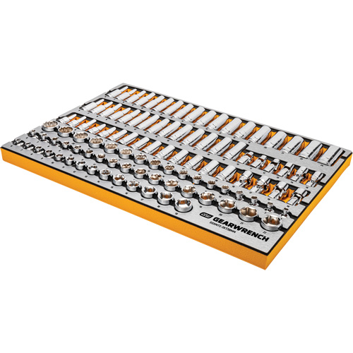 MEGAMOD Master Mechanics Tool Set in Premium Modular Foam Trays with Tool Storage, 1024 Pieces FMT Sales Ltd