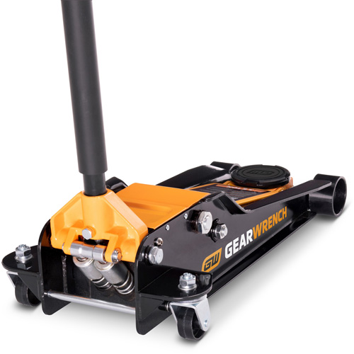 Low Profile Floor Jack, 3.5 Ton(s) Capacity, 3-3/4" Lowered, 21-3/4" Raised, Manual Hydraulic FMT Sales Ltd