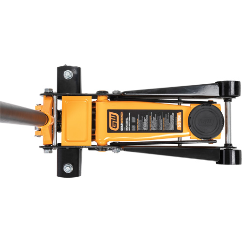 Cric &agrave; planchers pour usage intensif, 3 tonne(s) Capacit&eacute;, 5-1/4" Abaiss&eacute;e, 18-1/4" &eacute;lev&eacute;e, Hydraulique &agrave; main FMT Sales Ltd