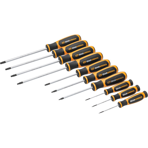 Jeu de tournevis bimat&eacute;riau Torx dans un plateau de rangement en mousse, 10 mcx FMT Sales Ltd
