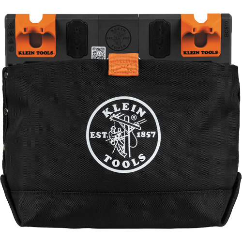 Module de poche pour quincaillerie avec crochet en S Bucket Work Centre, Nylon, 1 pochettes, Noir/Orange FMT Sales Ltd