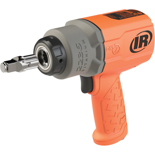Orange Air Impact Wrench, 1/2" Drive, 1/4" NPT Air Inlet, 7500 No Load RPM FMT Sales Ltd