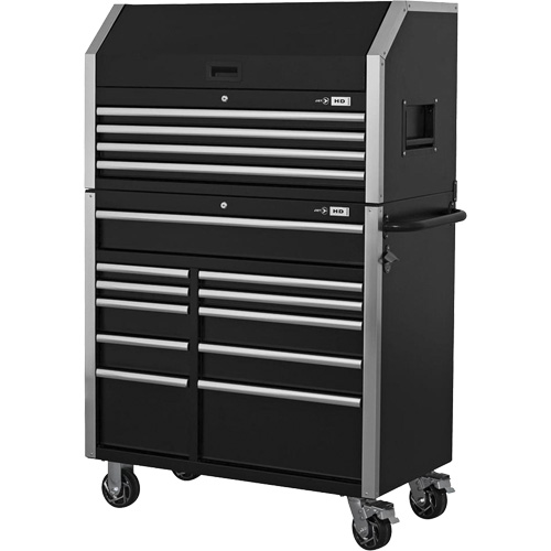 HDCC-4115 Combo boîte &agrave; outils s&eacute;rie HD, 21-1/2" P x 44-1/5" la x 63-3/10" h, Noir FMT Sales Ltd