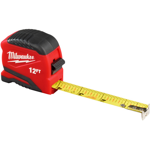 Compact Tape Measure, 13/16" x 12' FMT Sales Ltd