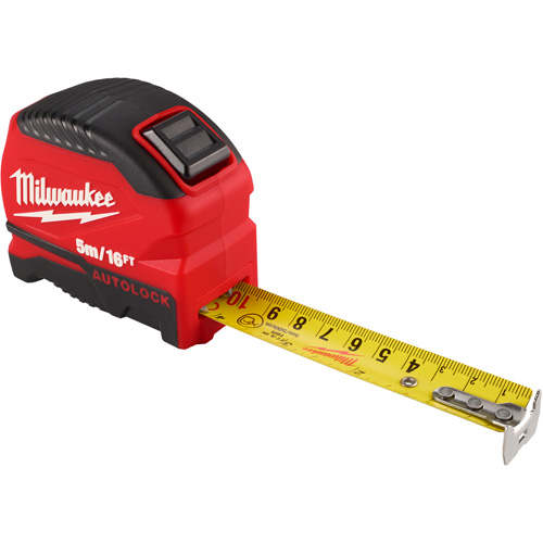 Auto-Lock Tape Measure, 1" x 16' FMT Sales Ltd