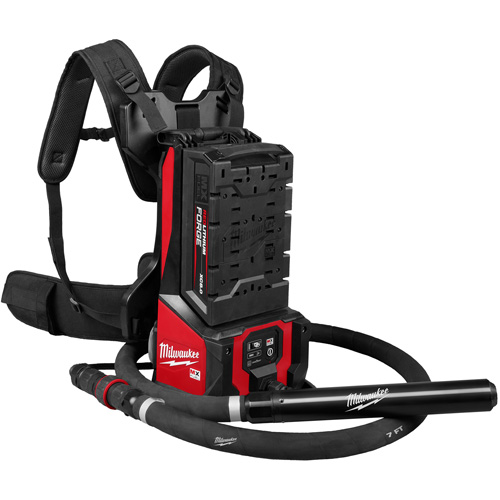MX FUEL Backpack High Cycle Concrete Vibrator Kit with 7' Whip / 1.75" Head FMT Sales Ltd