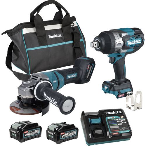 Ensemble 2 outils &agrave; moteur sans balai XGT, Lithium-ion, 40 V FMT Sales Ltd