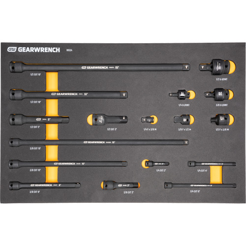 Mechanics Tool Set in Modular Foam Trays with Storage Unit, 247 Pieces FMT Sales Ltd