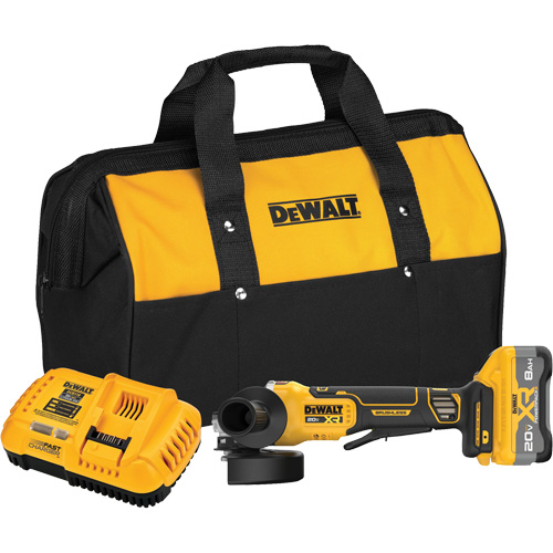 Meuleuse angulaire sans balai et sans fil MAX* XR avec XR POWERPACK, Roue de 4-1/2" - 5", 20 V FMT Sales Ltd