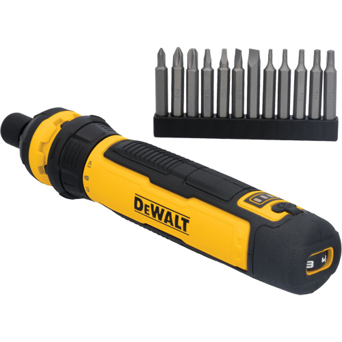 Jeu de tournevis sans fil de 14 morceaux avec commande FLEXDRIVE, 4 V, 44 lb-po/5 Nm couple max. FMT Sales Ltd