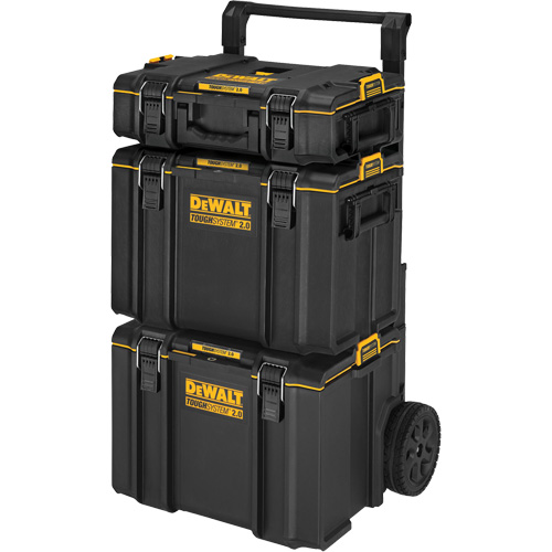 TOUGHSYSTEM&reg; 2.0 Rolling Tower, 24" x 20-2/5" x 34-1/2", Black/Yellow FMT Sales Ltd