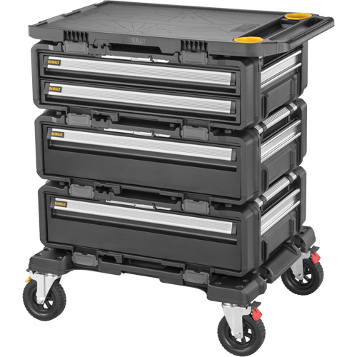 TOUGHSYSTEM&reg; 2.0 DXL 5-in-1 Modular Workstation, 34" x 25-4/5" x 39", Black/Yellow FMT Sales Ltd