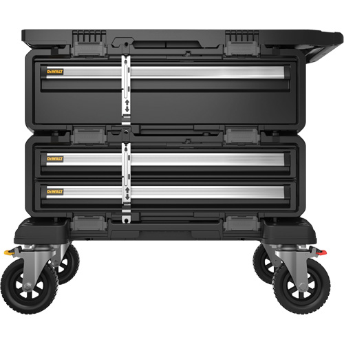 Poste de travail modulaire 4-en-1 TOUGHSYSTEM 2.0 DXL, 34" x 25-4/5" x 30", Noir/Jaune FMT Sales Ltd
