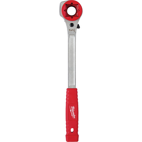 Lineman's High-Leverage Ratcheting Wrench with Milled Strike Face, 3/4"/1"/1-1/8" Drive, Ergonomic Handle FMT Sales Ltd