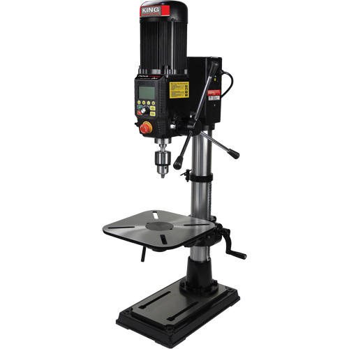 Perceuse &agrave; colonne Benchtop DVR, 16", Mandrin 5/8", 3000 tr/min FMT Sales Ltd