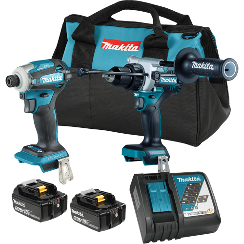Ensemble 2 outils &agrave; moteur sans balai LXT, Lithium-ion, 18 V FMT Sales Ltd