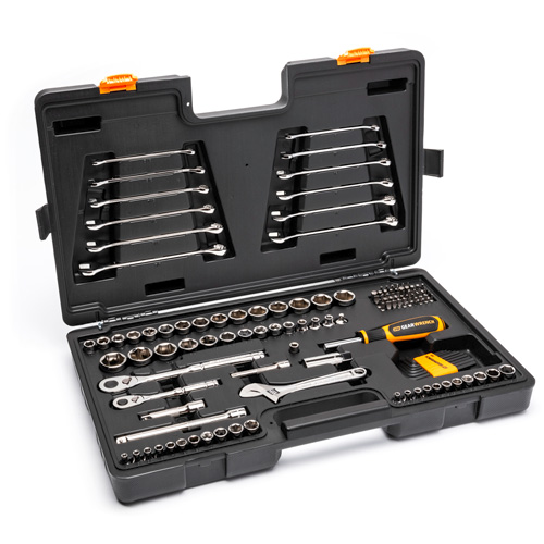 Jeu doutils de qualit&eacute; professionnelle &agrave; 72 dents, 6 pans et &agrave; prise 3/8" et 1/4" FMT Sales Ltd