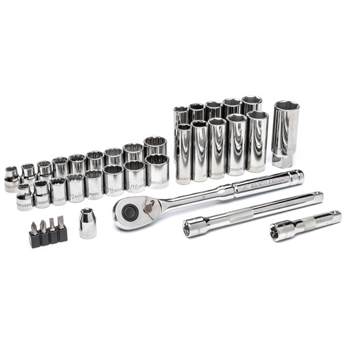 3/8” Drive 72-Tooth, 12-Point Drive Mechanics Tool Set FMT Sales Ltd