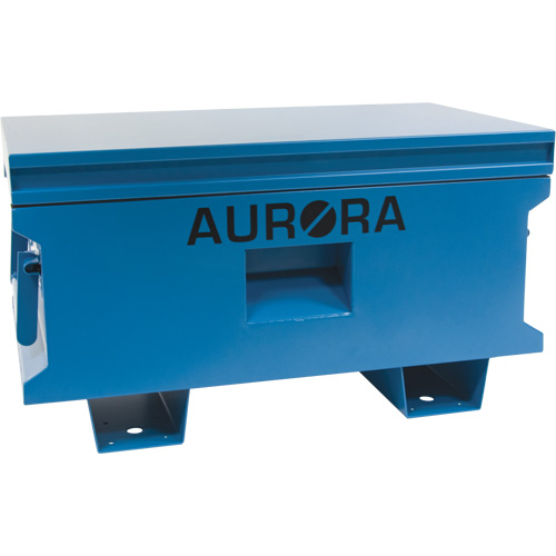 Jobsite Tool Box, 33" x 20-3/10" x 18-3/10", Steel, Blue FMT Sales Ltd