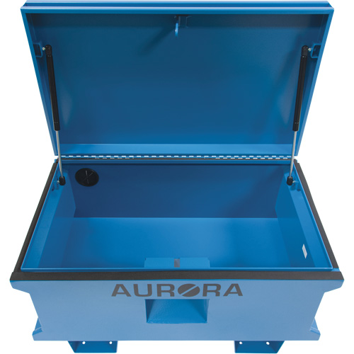 Jobsite Tool Box, 33" x 20-3/10" x 18-3/10", Steel, Blue FMT Sales Ltd