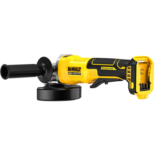 Meuleuse sans fil, sans balai &agrave; interrupteur &agrave; palette (outil seulement), Roue de 4-1/2", 20 V FMT Sales Ltd