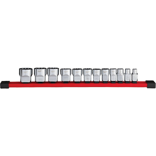 Jeu de douilles SAE &agrave; 12 pans, 12 Mcx, Prise de 3/8" FMT Sales Ltd