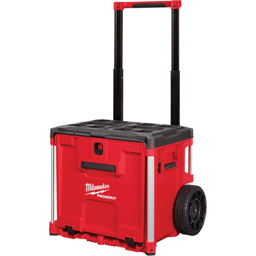 Coffre &agrave; outils roulant avec tiroir PACKOUT, 19" x 24" x 20", Noir/Rouge FMT Sales Ltd