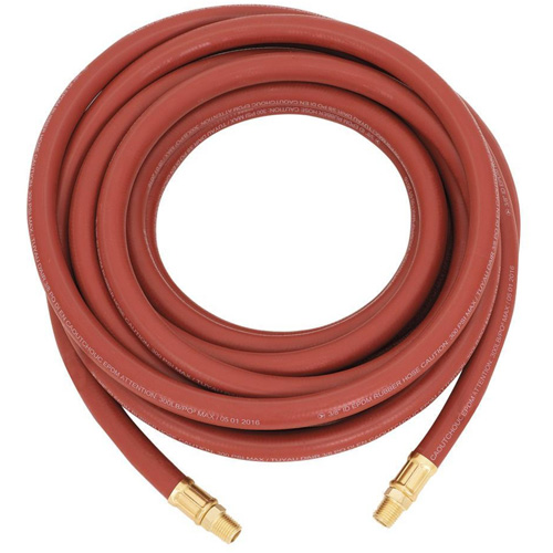 Tuyau AH3825RB, Air, Caoutchouc, 3/8" dia. x 25', 300 psi, 1/4 NPT FMT Sales Ltd