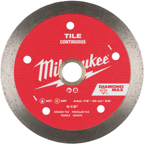 DIAMOND MAX Continuous Tile Diamond Blade FMT Sales Ltd