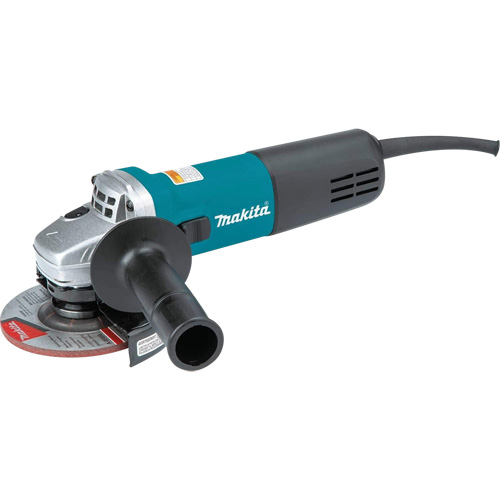 Meuleuse angulaire avec interrupteur de pouce c.a./c.c., 4-1/2", 120 V, 7,5 A, 11000 Tr/min FMT Sales Ltd