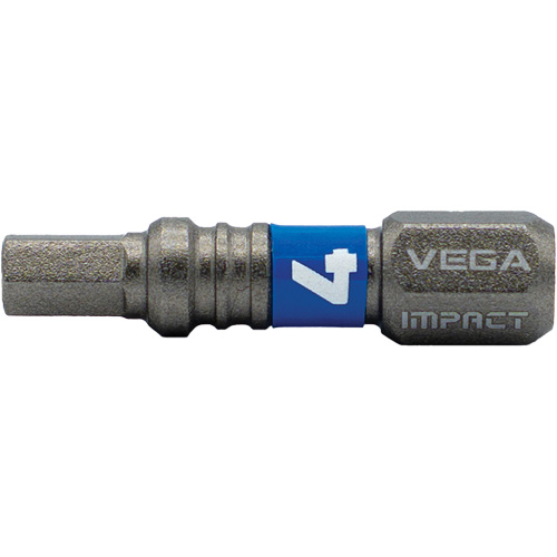 Embout Impactech, Hexagonale, 4 mm, Prise 1/4" FMT Sales Ltd