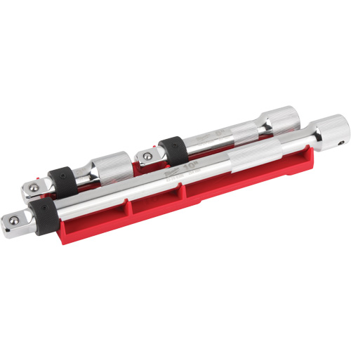 Locking Extension Set, 1/2" Drive, Chrome Finish, 3 Pcs FMT Sales Ltd