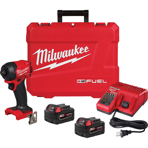 Trousse visseuse hydraulique &agrave; prise hexagonale SURGE M18 FUEL , 1/4", 1000 lb-po Couple max., 18 V, Lithium-ion FMT Sales Ltd