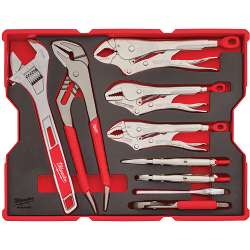 Jeu de pinces et cl&eacute;s avec plateau pour tiroirs PACKOUT FMT Sales Ltd