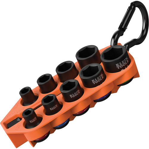 Jeu de douilles &agrave; chocs SAE pr&ecirc;t &agrave; emporter, 10 Mcx, Chocs, Prise de 3/8" FMT Sales Ltd
