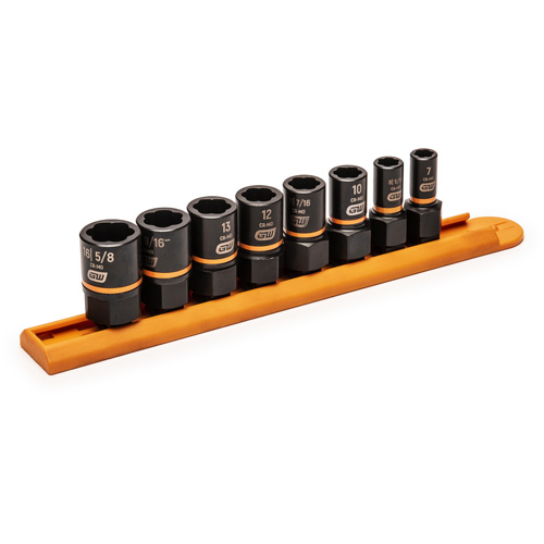 Jeu de douilles d'extraction Bolt Biter, 8 Mcx, Chocs, Prise de 1/4"/3/8" FMT Sales Ltd