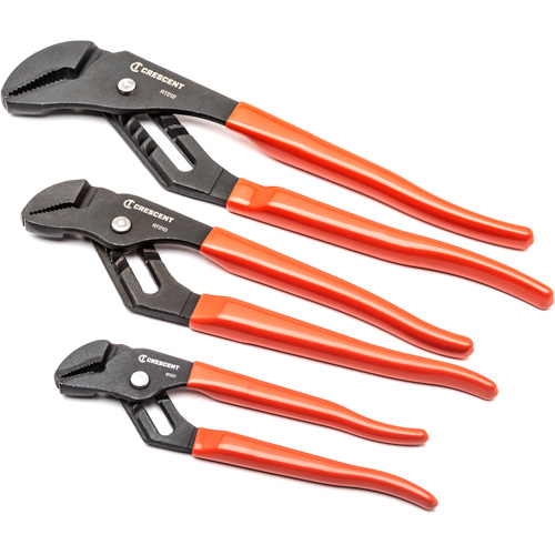 Straight Jaw Dipped Handle Tongue & Groove Plier Set, 3 Pieces FMT Sales Ltd