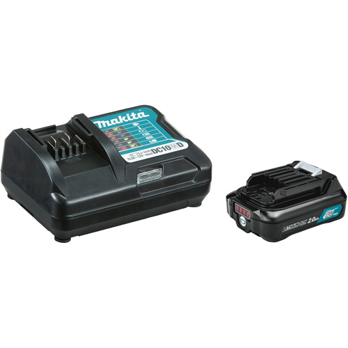 Trousse de d&eacute;marrage avec batterie 2 Ah 12Vmax CXT et chargeur standard, 12 V, Lithium-ion FMT Sales Ltd