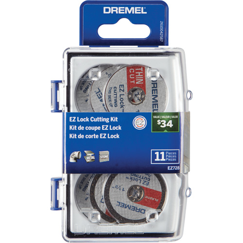 EZ Lock Cutting Rotary Accessories Micro Kit FMT Sales Ltd