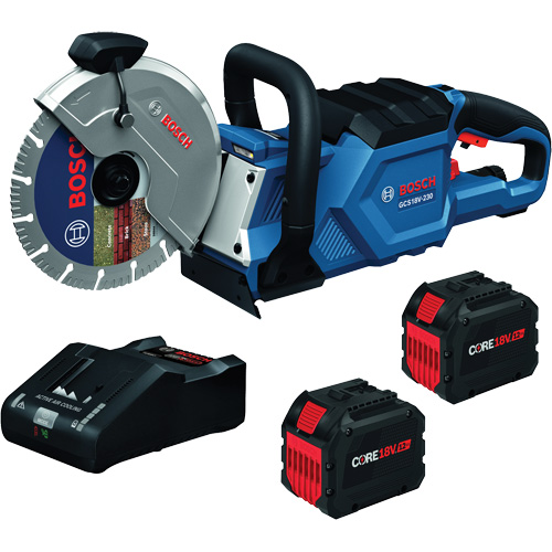 Ensemble scie tronçonneuse sans balais, 9", 18 V FMT Sales Ltd