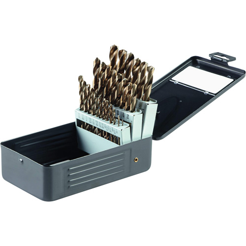 Gold Oxide Drill Bit Set, 29 Pieces, High Speed Steel FMT Sales Ltd