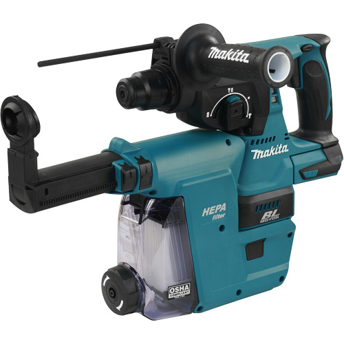 Marteau perforateur rotatif sans balais SDS-PLUS LXT avec DX06 (outil seul), 15/16", 0-4700 Coups/min, 0-950 Tr/min, 1,8 lb-pi FMT Sales Ltd