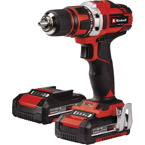 Ensemble perceuse sans fil, Lithium-ion, 18 V, Mandrin 1/2", Couple 354 lb-po FMT Sales Ltd