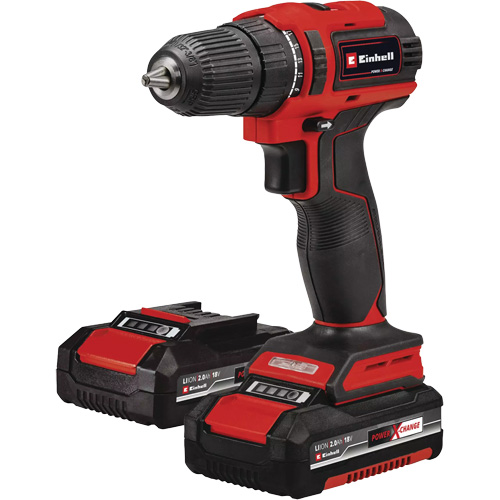 Ensemble perceuse sans fil, Lithium-ion, 18 V, Mandrin 3/8", Couple 354 lb-po FMT Sales Ltd