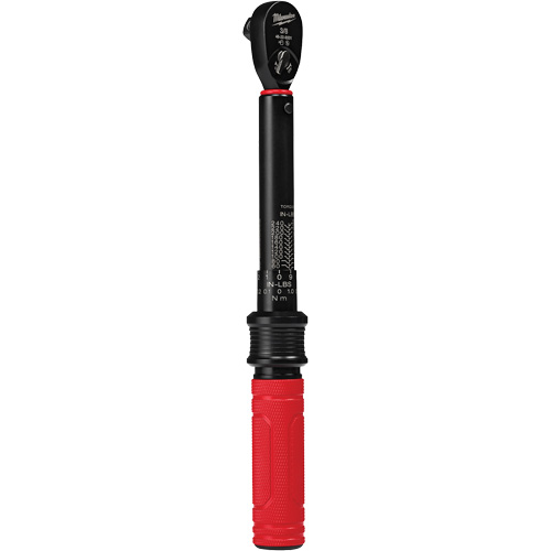 Cl&eacute; dynamom&eacute;trique, &agrave; cliquer, Entraînement 3/8" carr&eacute;, 5,6 - 28,2 Nm/50 - 250 lb-po FMT Sales Ltd