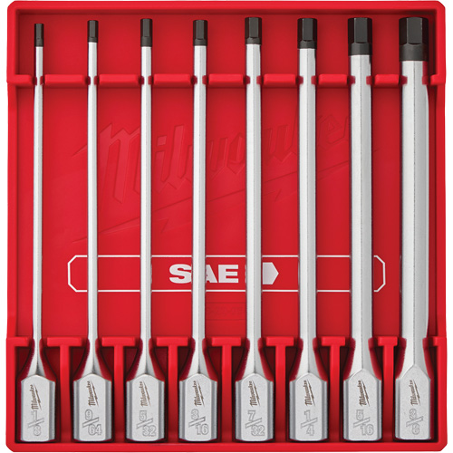 Long SAE Bit Socket Set, Hex, 3/8" Drive, 8 Pcs FMT Sales Ltd