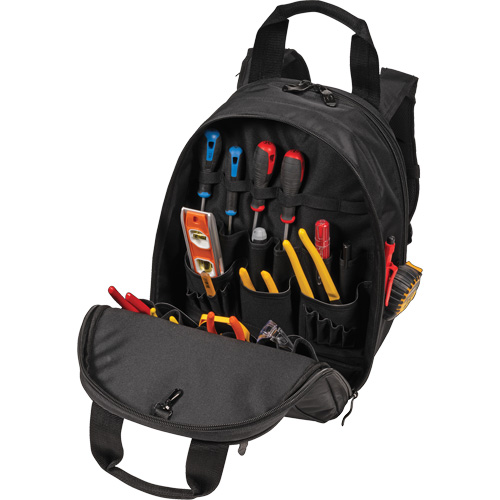 Sacs &agrave; dos Phantom pour outils &agrave; 36 poches, 11" lo x 14-1/2" la, Noir, Balistique/Polyester FMT Sales Ltd